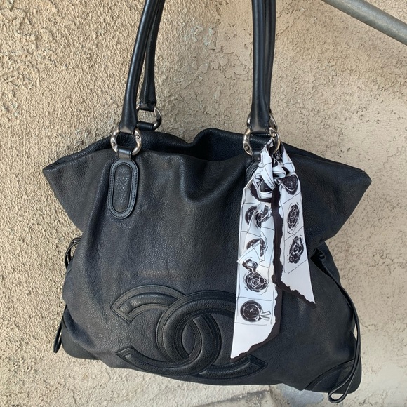 ๐โจ BEAUTIFUL โจ๐ CHANEL CAVIAR LARGE TOTE - Picture 9 of 15